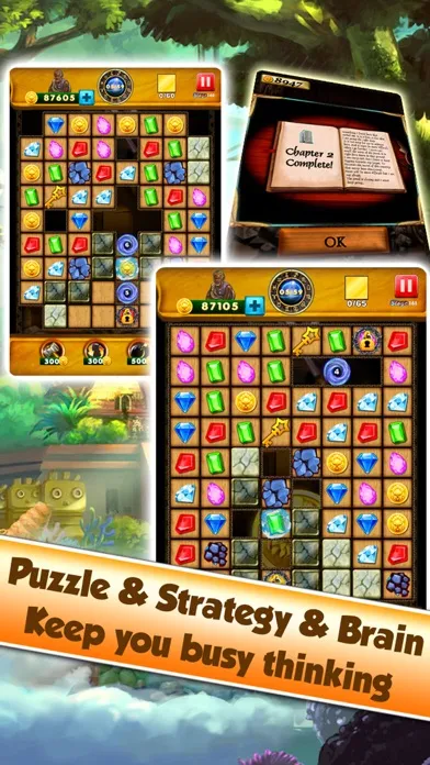 Super Jewel Mania 3 : Egypt Quest Match 3 Game Screenshots