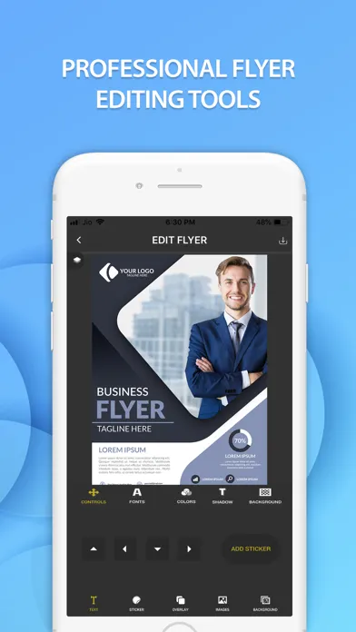 Flyers, Advertisement Maker. Screenshots
