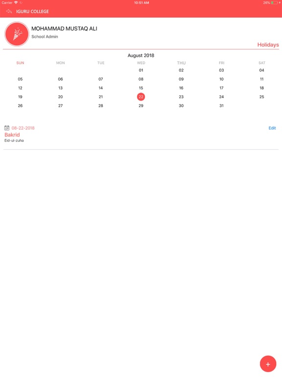 Mata GujriMahilaMaha Vidyalaya iPad  스크린샷