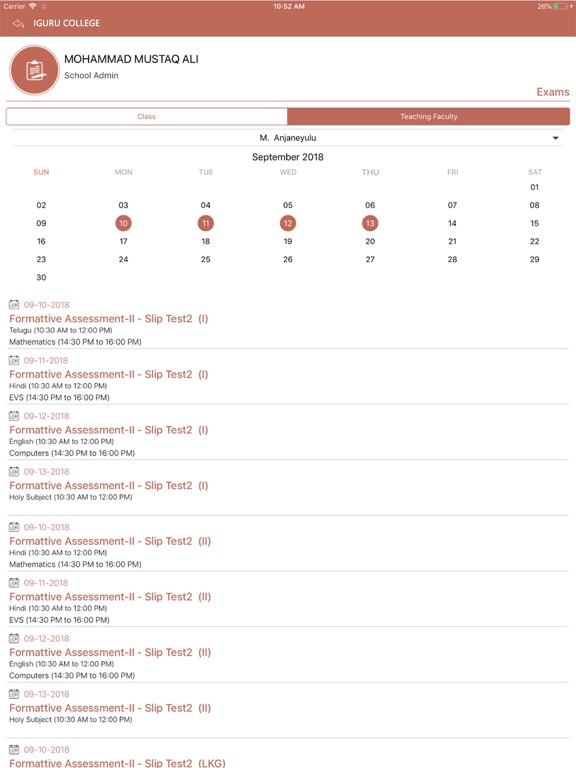 Mata GujriMahilaMaha Vidyalaya iPad  스크린샷