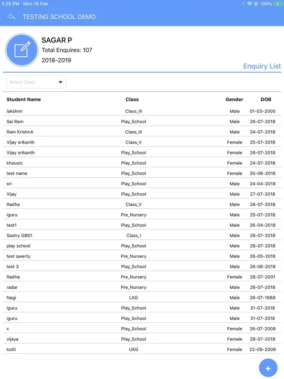 Zrzuty ekranu Navodaya vidya mandir iPad 