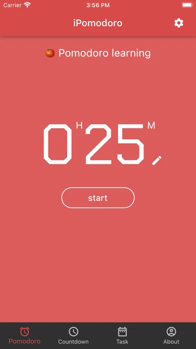 Zrzuty ekranu iPomodoro - Pomodoro