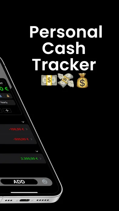 Zrzuty ekranu Piggy Tracker : Cash Tracker