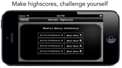 Tangkapan layar goodEar Intervals - Ear Training