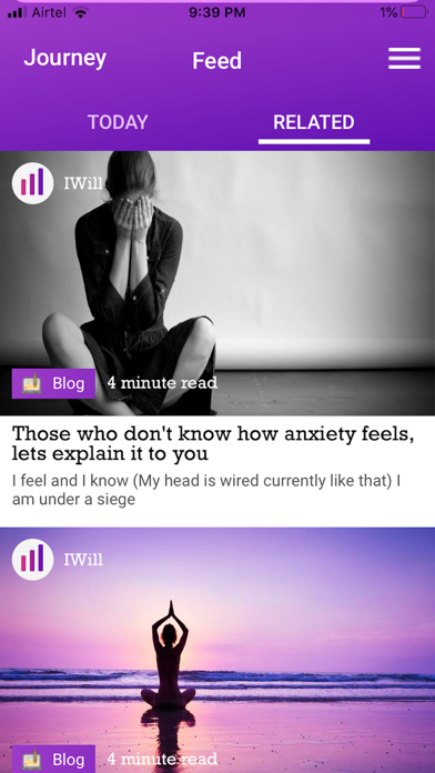 IWill - Your Support System Screenshots