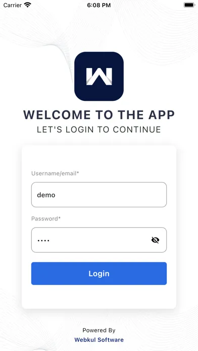 Odoo Native Mobile App应用截图