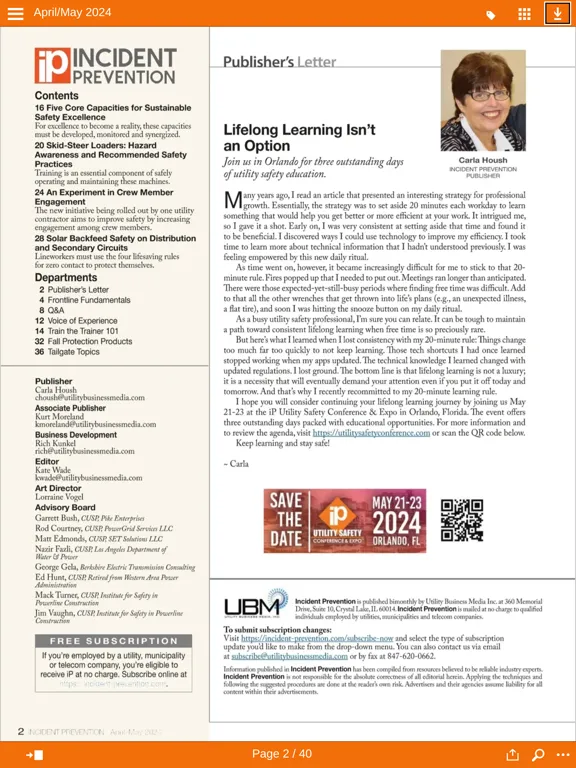 Incident Prevention Magazine iPad  Ekran Görüntüleri