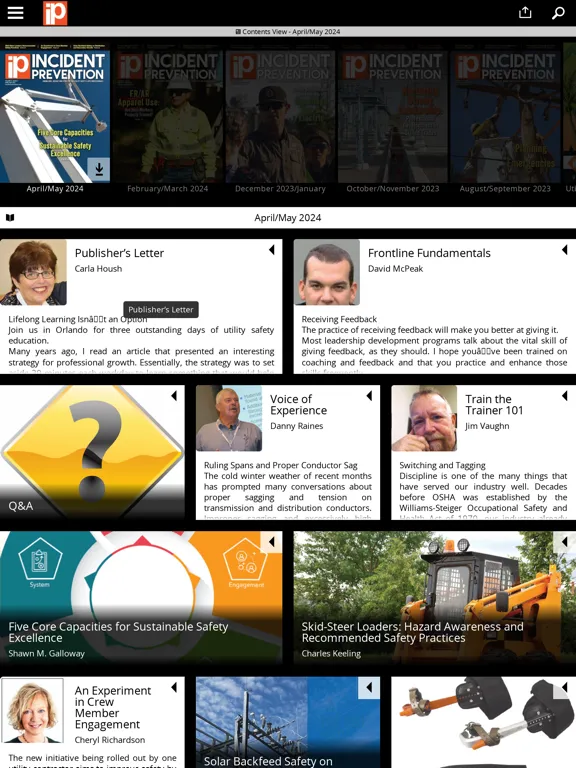 Incident Prevention Magazine iPad  Ekran Görüntüleri