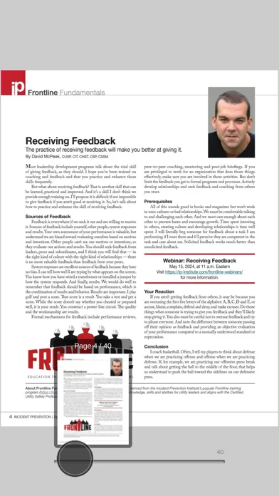 Incident Prevention Magazine Ekran Görüntüleri