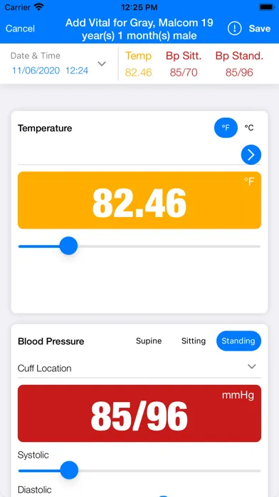 iEHR Screenshots