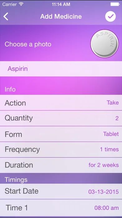 Capturas de pantalla de iPatientCare - Medication Adherence