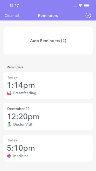 Скриншоты Baby Tracker: breast feeding +