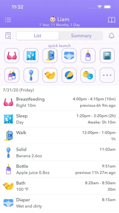 صور Baby Tracker: breast feeding +