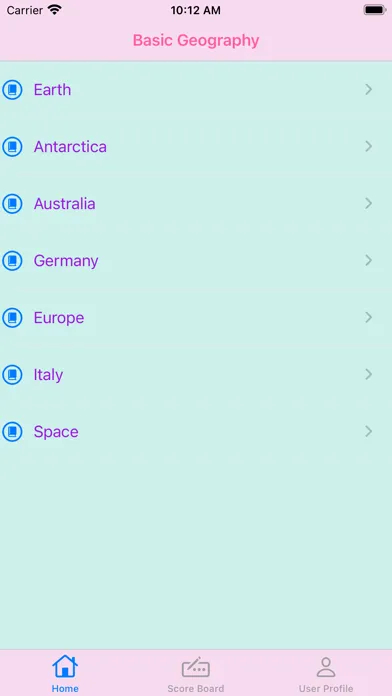 Tangkapan layar Basic Geography