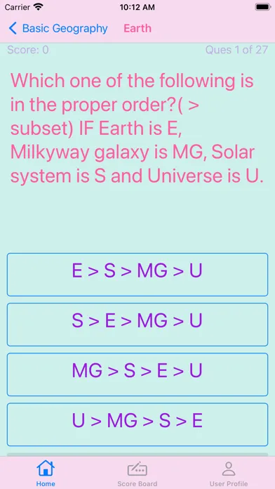 Tangkapan layar Basic Geography