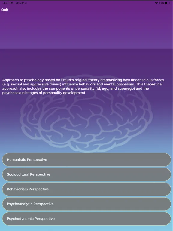 صور iScore5 AP Psych iPad 