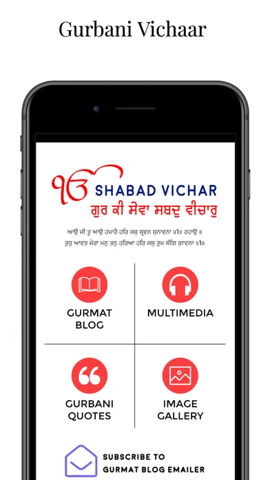 Zrzuty ekranu Shabad Vichar