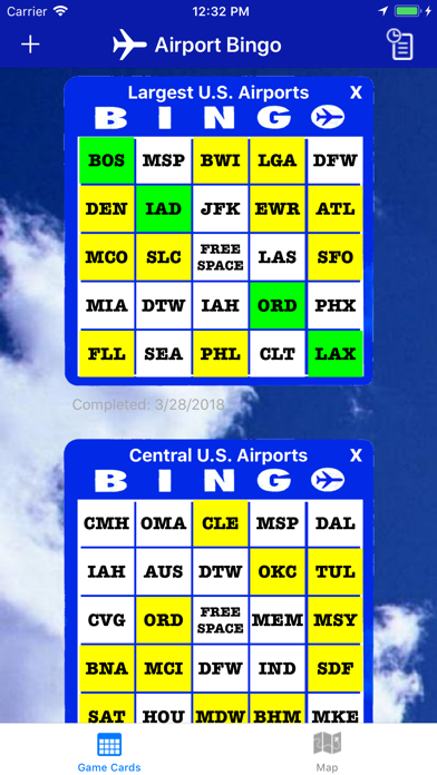 Airport Bingo! Screenshots