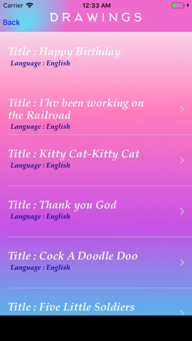 iKids Poem & Drawing Screenshots
