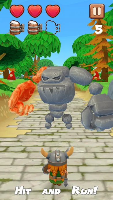 Ảnh chụp màn hình của Axe of Fury: Hit and Run