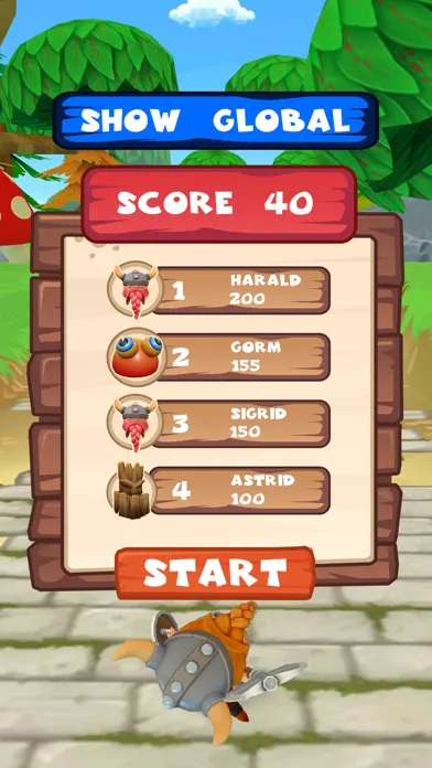 Ảnh chụp màn hình của Axe of Fury: Hit and Run