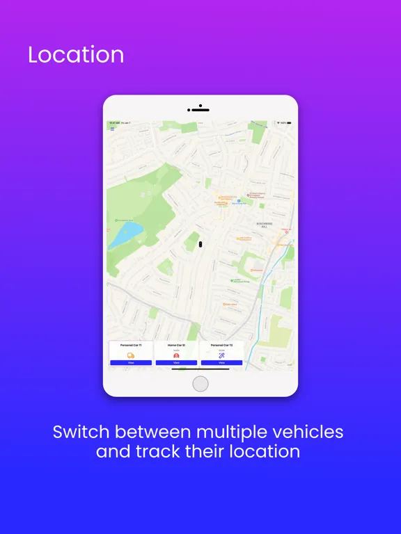 Track My Car iPad 应用截图