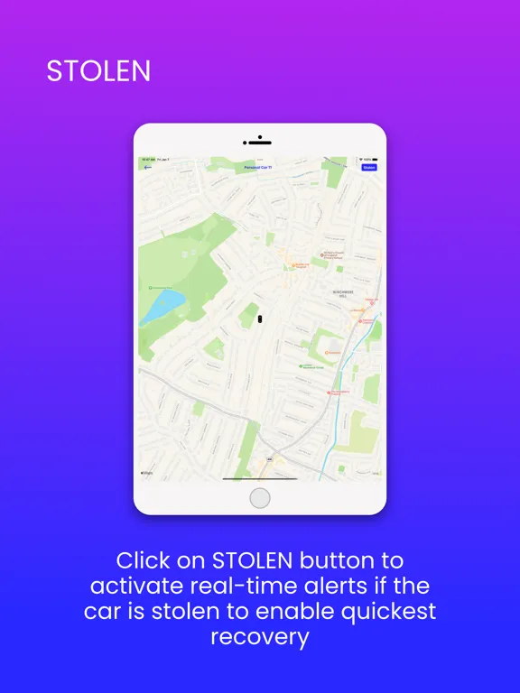 Track My Car iPad 应用截图