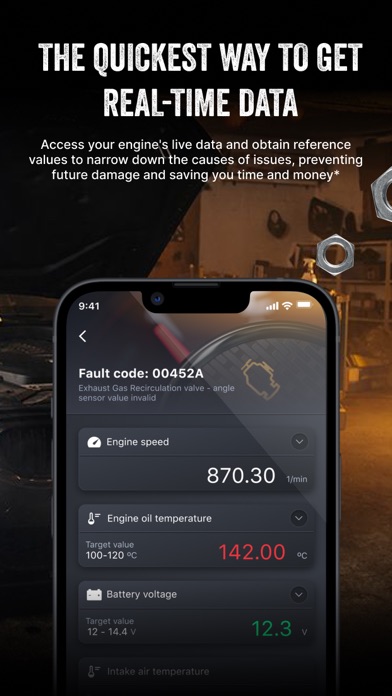 Screenshot di Carly — OBD2 car scanner