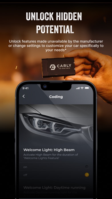 Screenshot di Carly — OBD2 car scanner