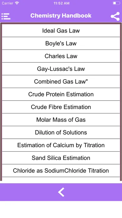 Tangkapan layar Handbook Of Chemistry