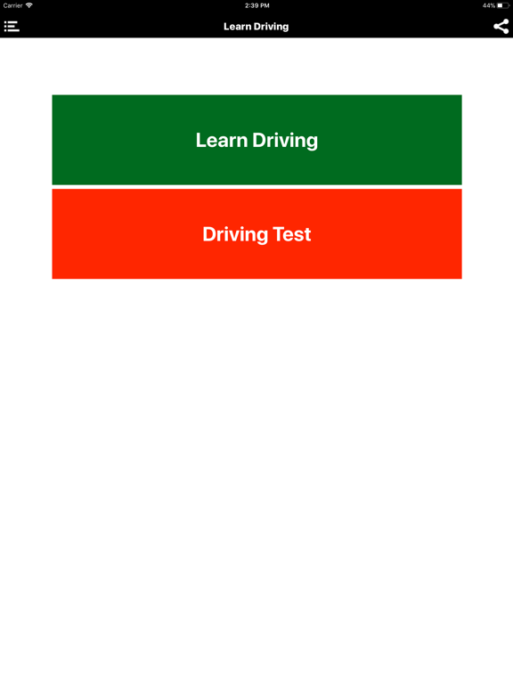 Learn Driving And Test iPad  Ekran Görüntüleri