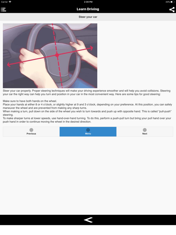 Learn Driving And Test iPad  Ekran Görüntüleri