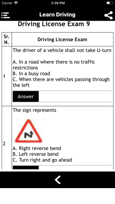 Learn Driving And Test Ekran Görüntüleri