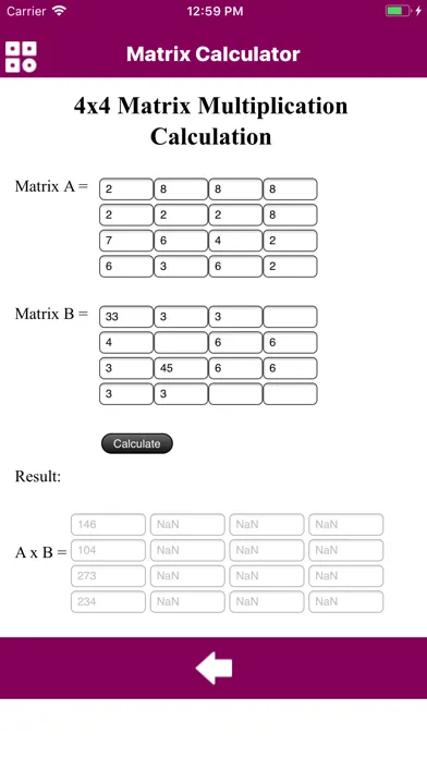 Calculator Of Matrix应用截图