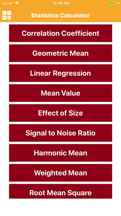 Calculator Of Statistics Ekran Görüntüleri