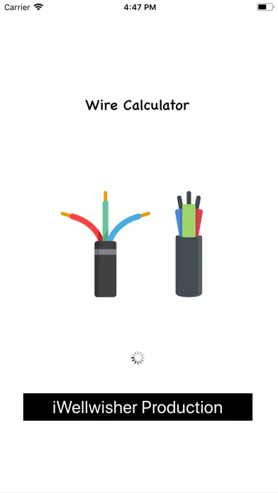 Captures d'écran de Wire Calculator