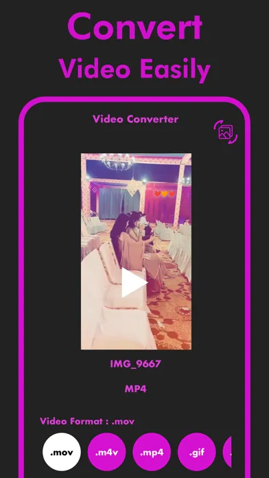 Ảnh chụp màn hình của Media File Format Converter