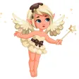 Cute Little Fairy Stickers