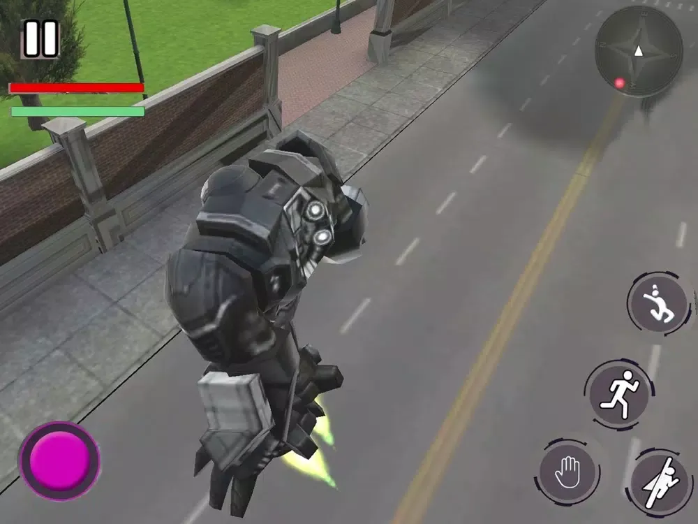 Capturas de tela do Gorilla Monster Kaiju Rampage iPad 
