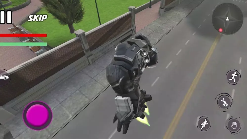 Capturas de tela do Gorilla Monster Kaiju Rampage