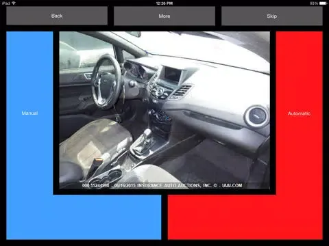 ภาพหน้าจอของ IAA Shifter iPad 