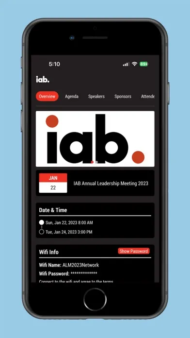 Скриншоты IAB Events