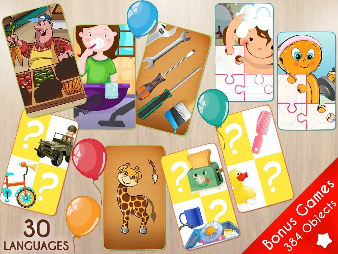 Скриншоты Little kids games - 384 bonus iPad 