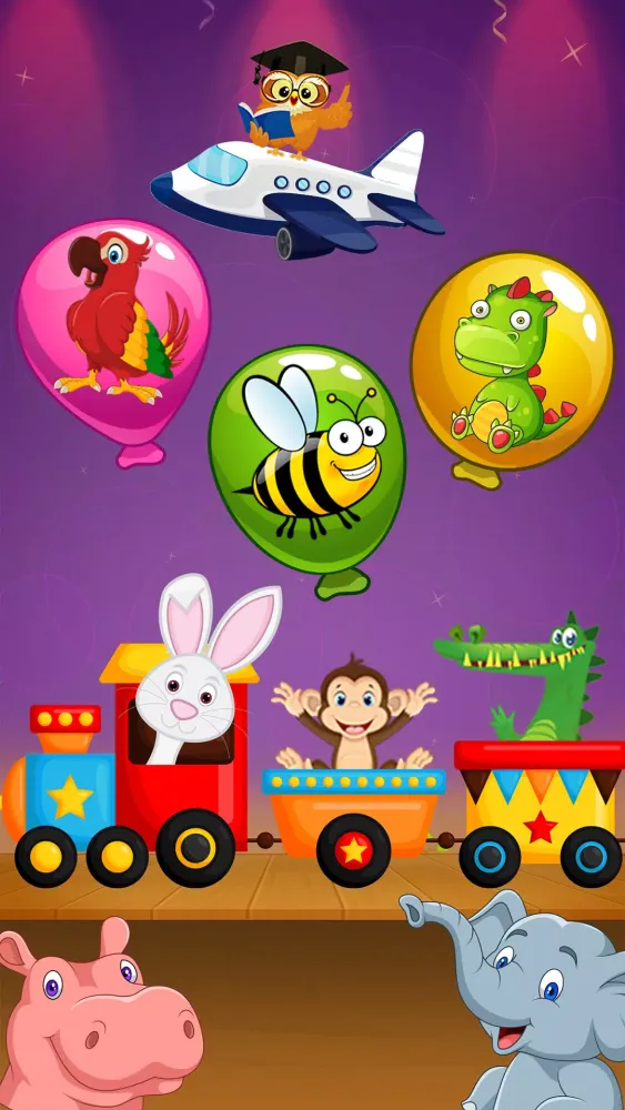 Screenshot di Balloon pop - Toddler games