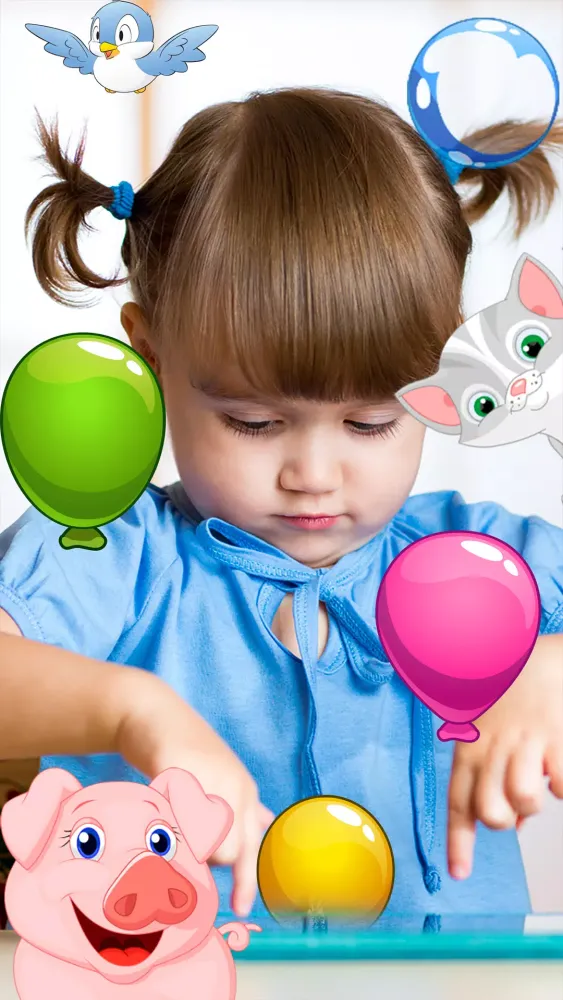Screenshot di Balloon pop - Toddler games