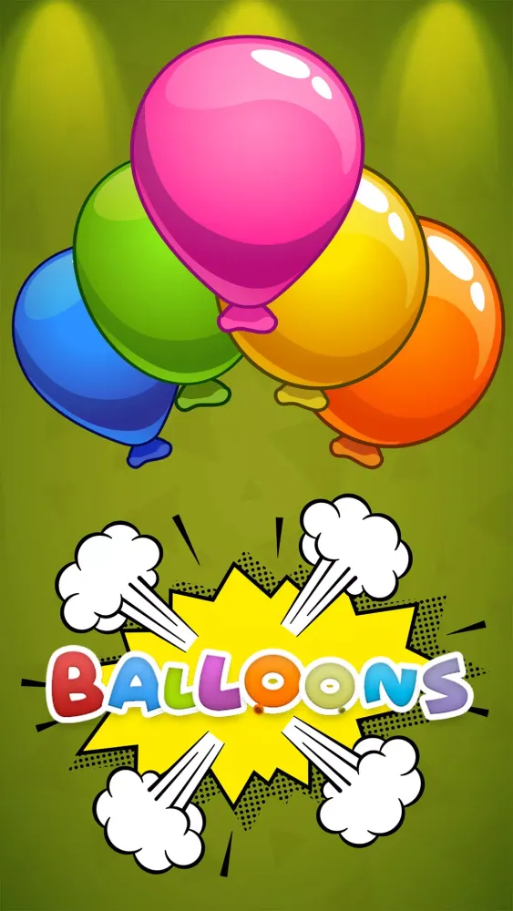 Screenshot di Balloon pop - Toddler games