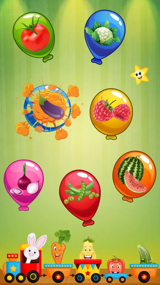 Screenshot di Balloon pop - Toddler games
