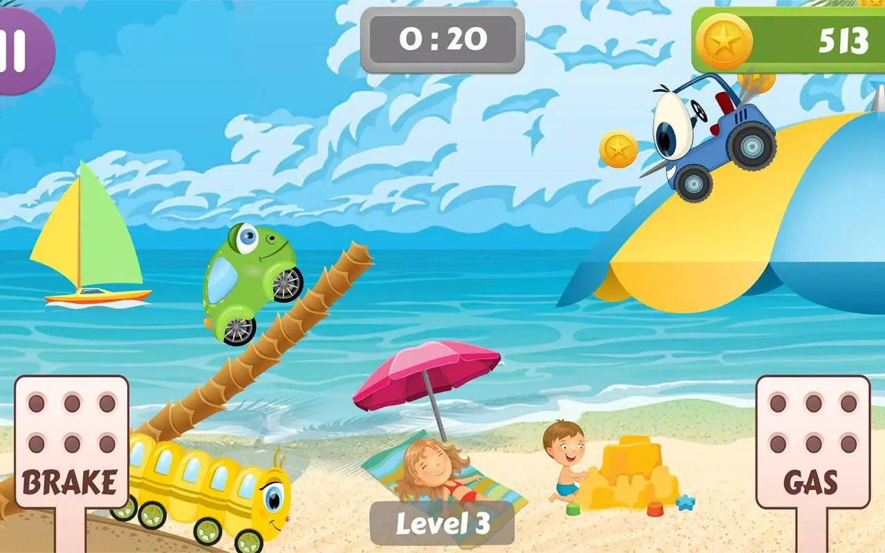 Car Racing game for toddlers应用截图