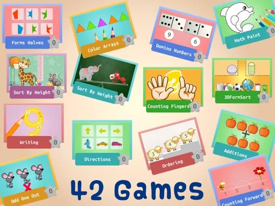 Preschool Math games for kids iPad  スクリーンショット