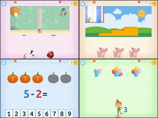 Preschool Math games for kids iPad  スクリーンショット